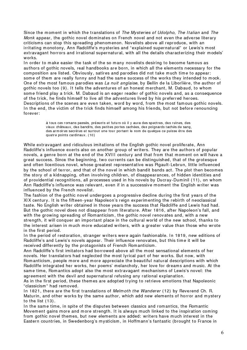 Anteprima della tesi: Charles Robert Maturin's Melmoth The Wanderer and Honoré De Balzac's Melmoth Réconcilié, Pagina 3
