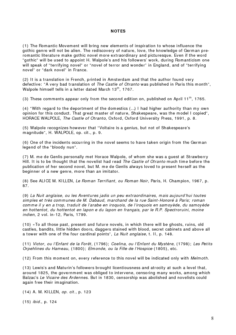 Anteprima della tesi: Charles Robert Maturin's Melmoth The Wanderer and Honoré De Balzac's Melmoth Réconcilié, Pagina 5