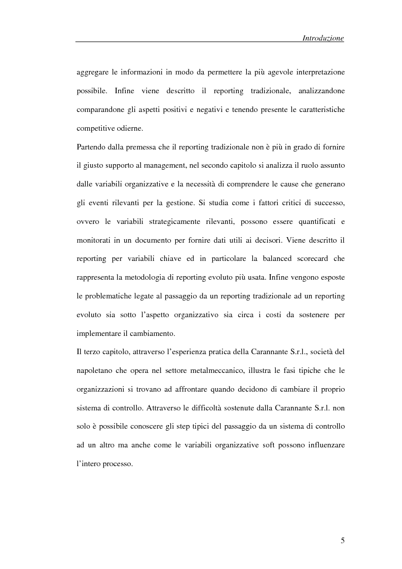 Anteprima della tesi: Il processo di cambiamento del sistema di controllo aziendale, Pagina 2