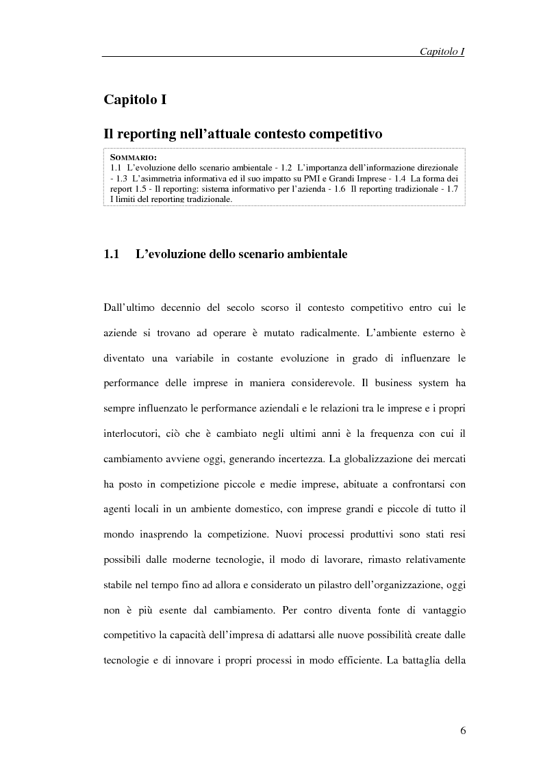 Anteprima della tesi: Il processo di cambiamento del sistema di controllo aziendale, Pagina 3