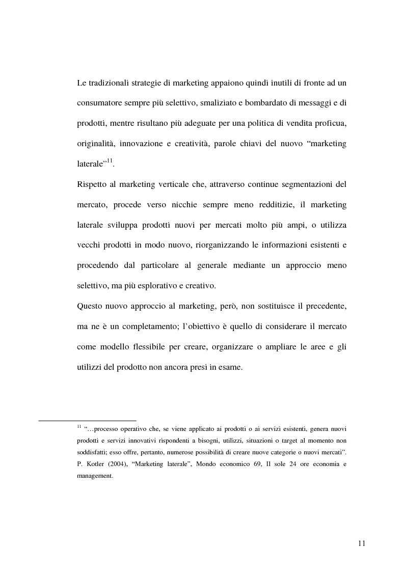 Anteprima della tesi: L'evoluzione del mercato dei prodotti alimentari: strategie di marketing delle imprese, Pagina 8