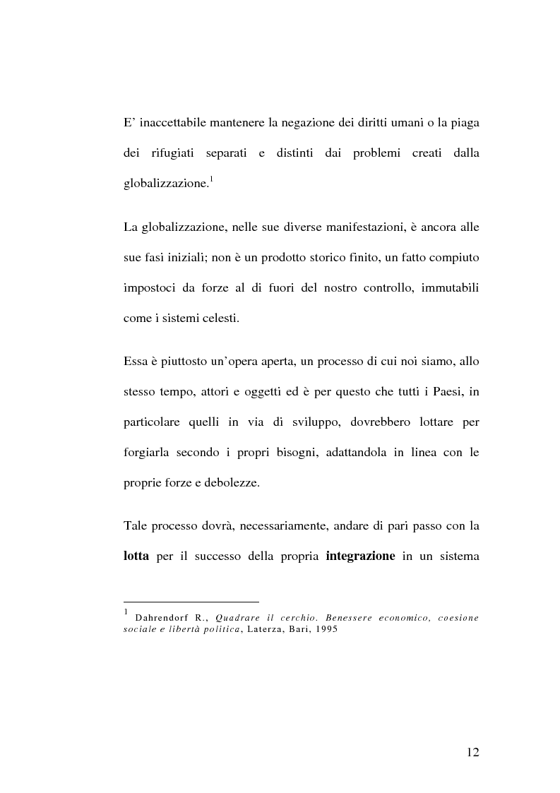Anteprima della tesi: Diritti umani e multiculturalità nel villaggio globale, Pagina 6