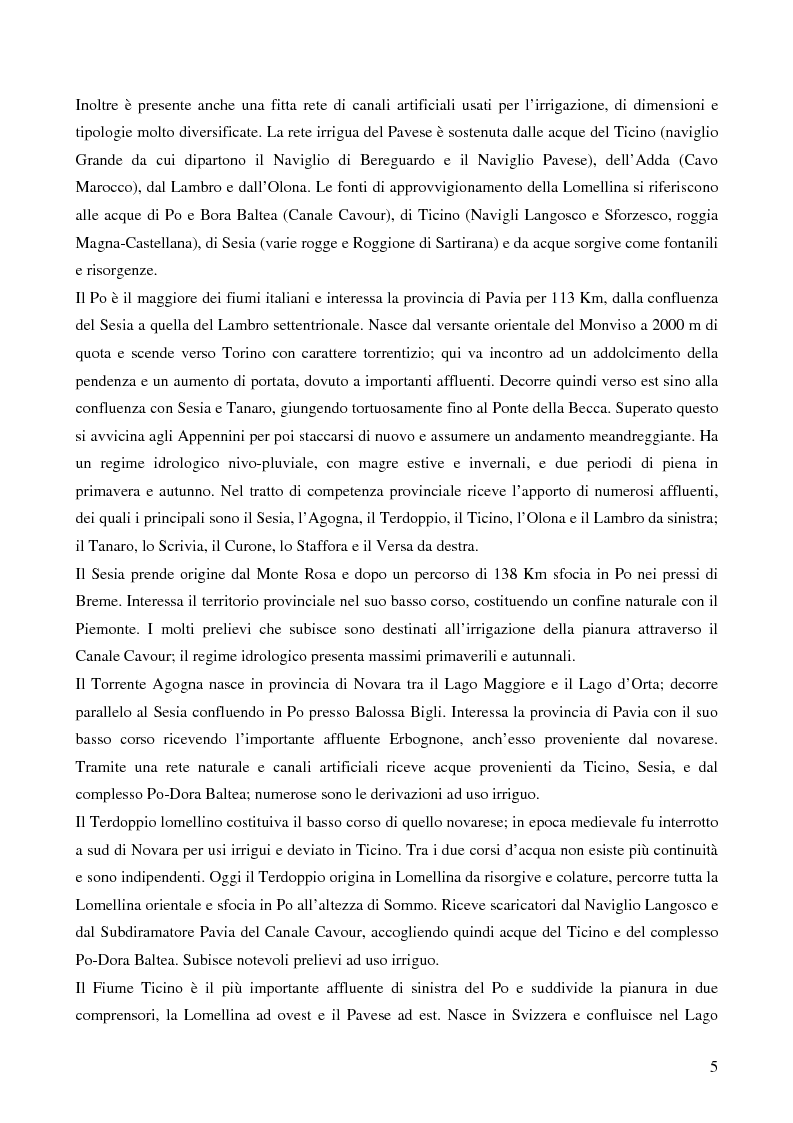 Anteprima della tesi: Ecologia delle comunità ittiche planiziali della provincia di Pavia, Pagina 3