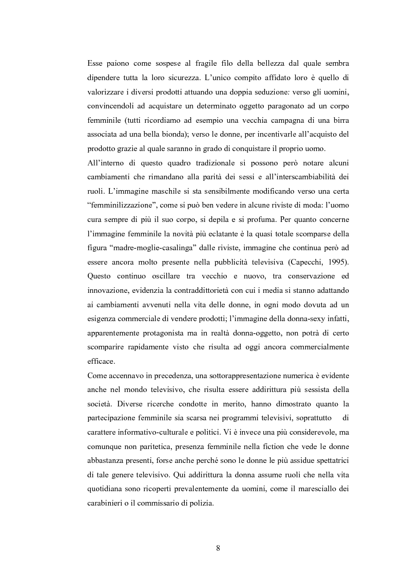Anteprima della tesi: La rappresentazione della donna nella pubblicità dei cosmetici. Una ricerca di analisi del contenuto., Pagina 5