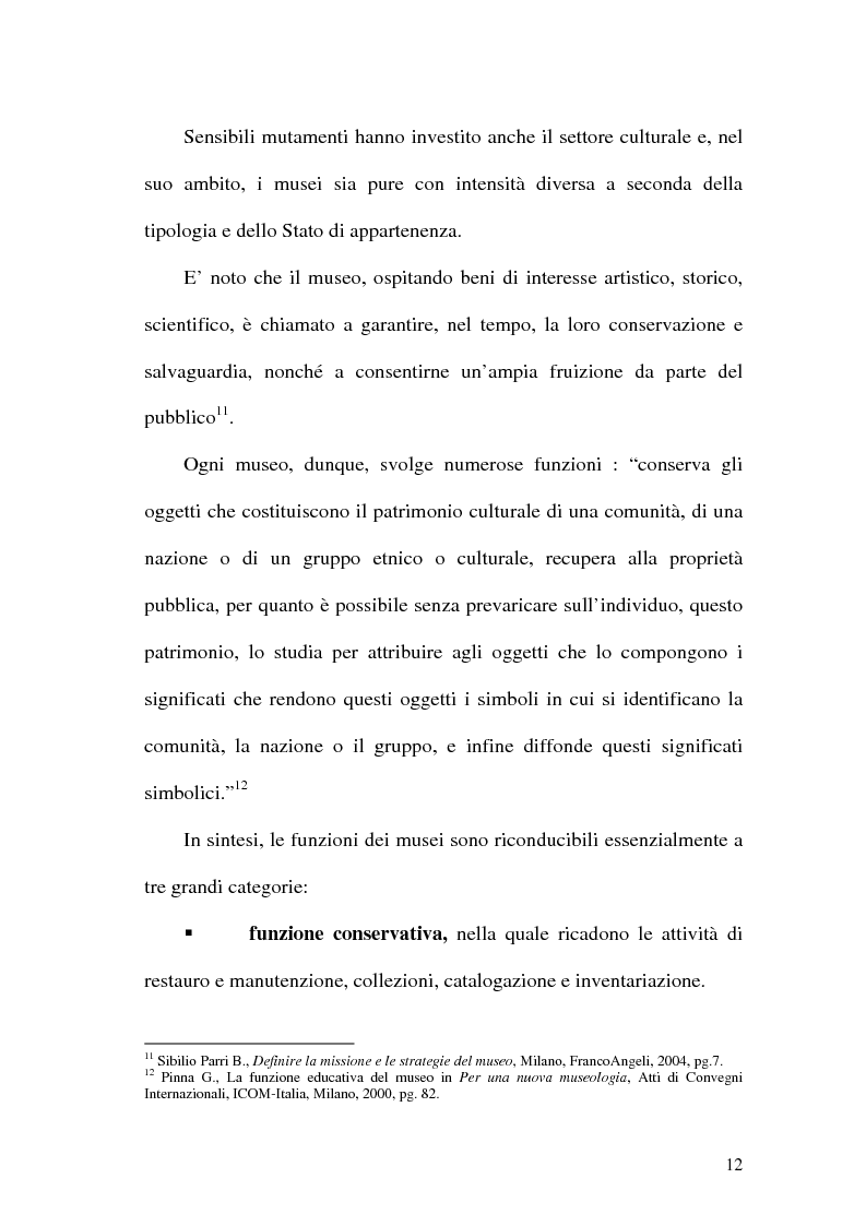 Anteprima della tesi: La rete dei musei virtuali come strumento di sviluppo locale: il caso di Benevento, Pagina 10