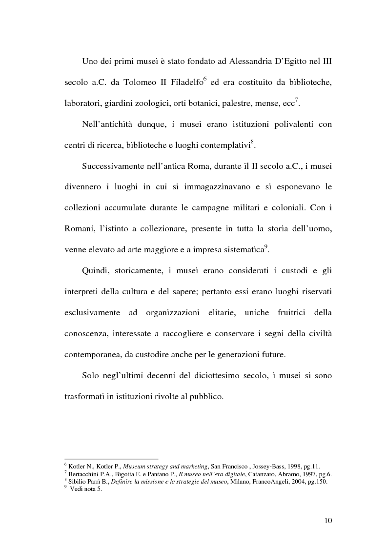 Anteprima della tesi: La rete dei musei virtuali come strumento di sviluppo locale: il caso di Benevento, Pagina 8
