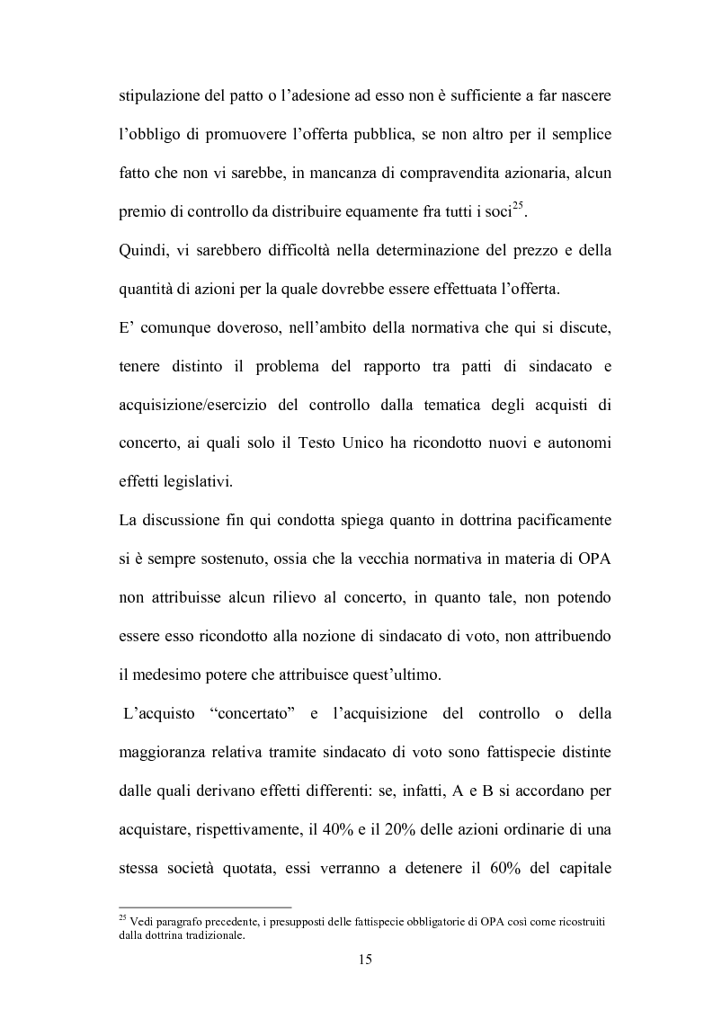 Anteprima della tesi: L'Opa di concerto, Pagina 15