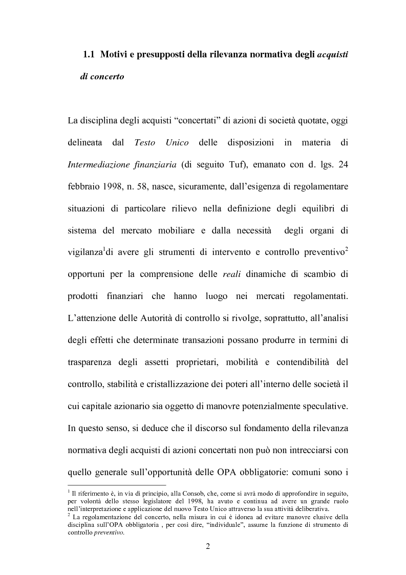 Anteprima della tesi: L'Opa di concerto, Pagina 2
