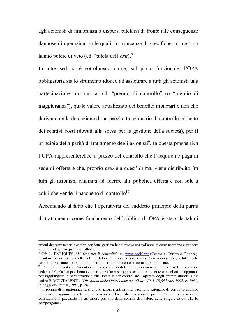 Anteprima della tesi: L'Opa di concerto, Pagina 6