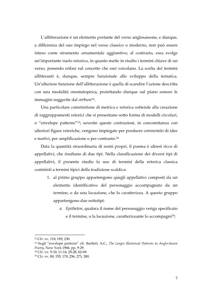 Anteprima della tesi: The Battle of Maldon: un'indagine retorica, Pagina 7
