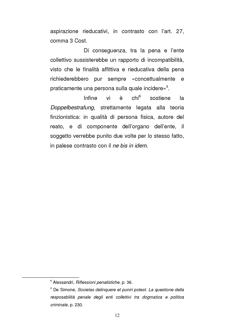 Anteprima della tesi: Le strutture organizzative di cui alla L. 231/2001: un’analisi comparativa, Pagina 7