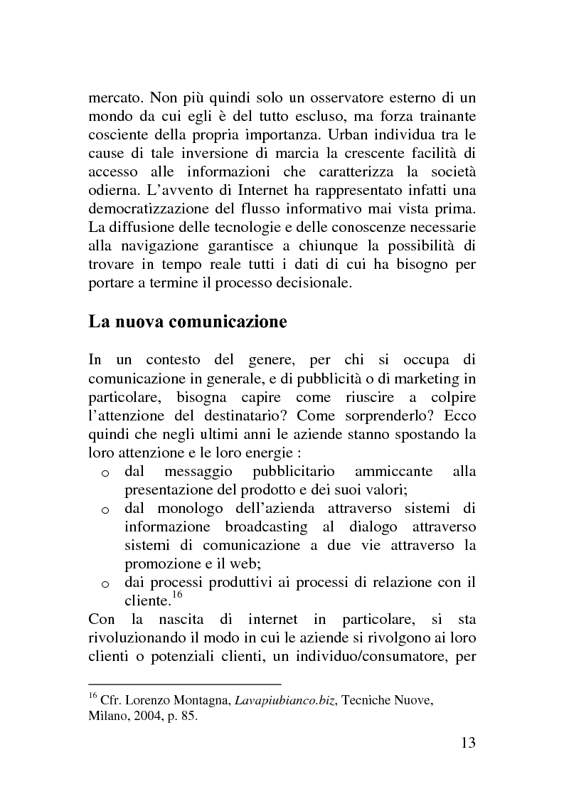 Anteprima della tesi: Il corporate blog - L'utilizzo del blog nella relazione con il cliente, Pagina 8