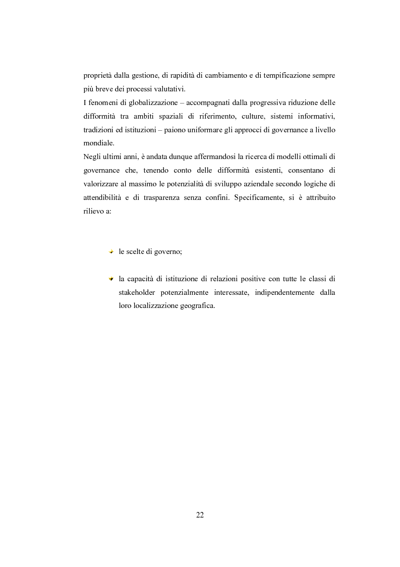 Anteprima della tesi: La comunicazione sulla Corporate Governance: analisi delle relazioni dei principali istituti di credito, Pagina 10