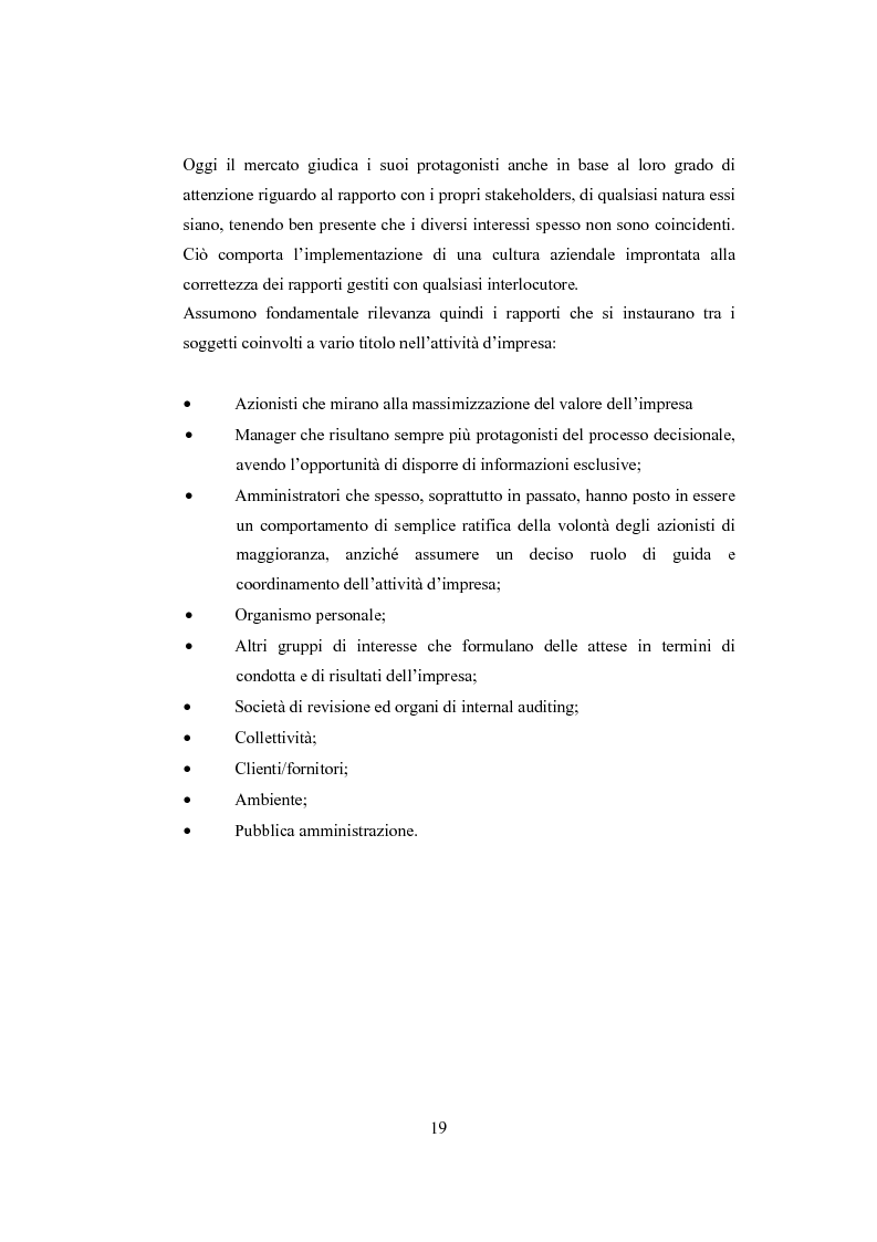 Anteprima della tesi: La comunicazione sulla Corporate Governance: analisi delle relazioni dei principali istituti di credito, Pagina 7