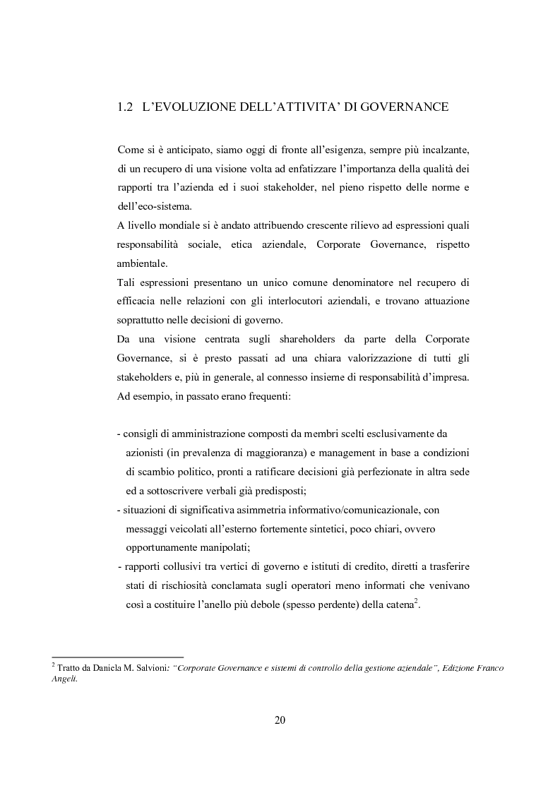 Anteprima della tesi: La comunicazione sulla Corporate Governance: analisi delle relazioni dei principali istituti di credito, Pagina 8