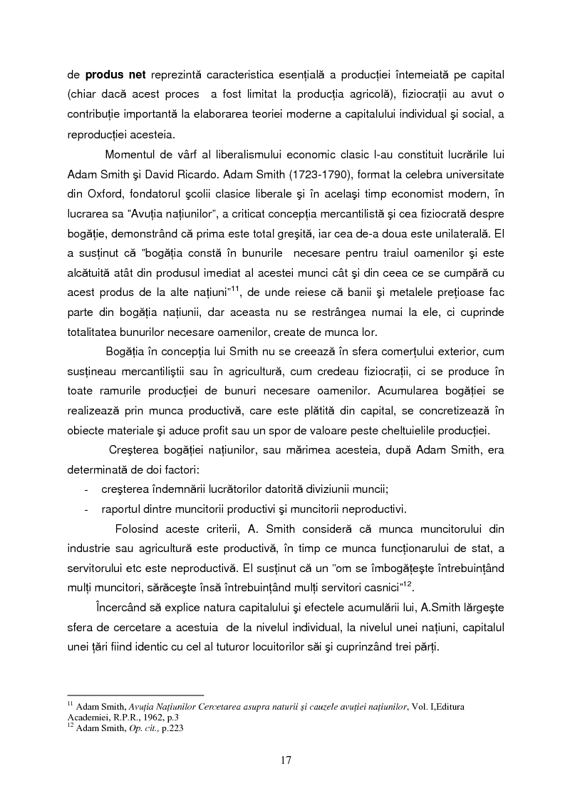Anteprima della tesi: Capitalul in teoria si pratica economica, Pagina 14