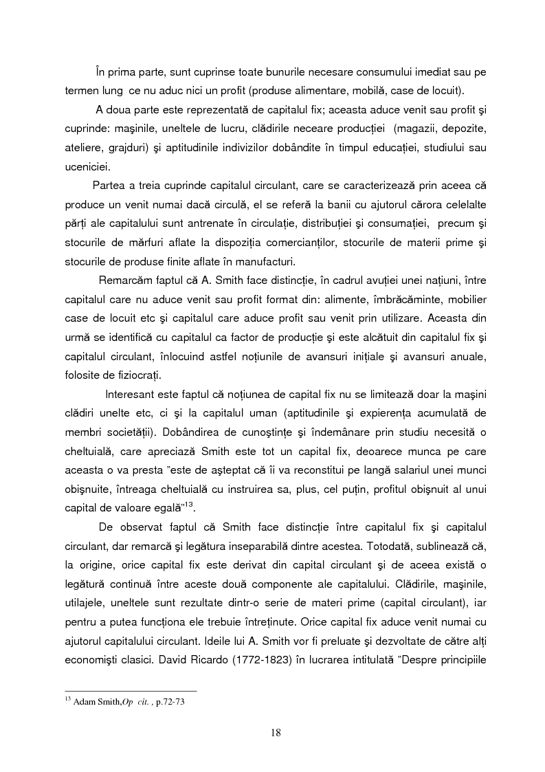 Anteprima della tesi: Capitalul in teoria si pratica economica, Pagina 15