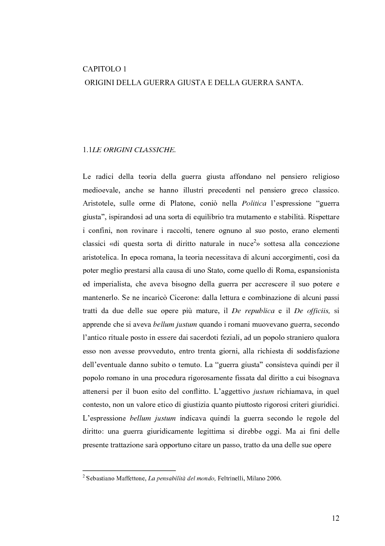 Anteprima della tesi: La Guerra Giusta: teoria e casi pratici, Pagina 7