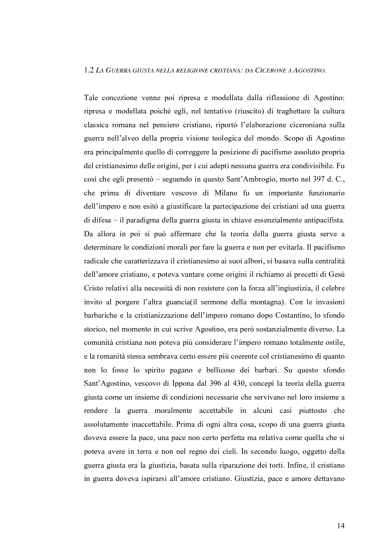 Anteprima della tesi: La Guerra Giusta: teoria e casi pratici, Pagina 9
