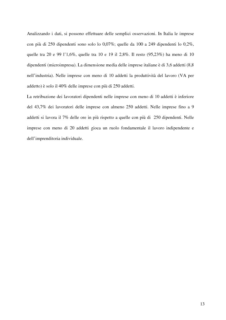 Anteprima della tesi: Aspetti distributivi e pianificazione di marketing nelle Pmi del comparto alimentare: il caso Gessyca Gelati, Pagina 10