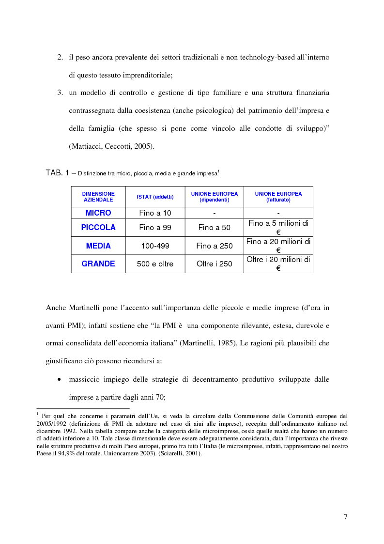Anteprima della tesi: Aspetti distributivi e pianificazione di marketing nelle Pmi del comparto alimentare: il caso Gessyca Gelati, Pagina 4