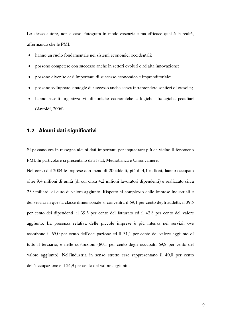 Anteprima della tesi: Aspetti distributivi e pianificazione di marketing nelle Pmi del comparto alimentare: il caso Gessyca Gelati, Pagina 6
