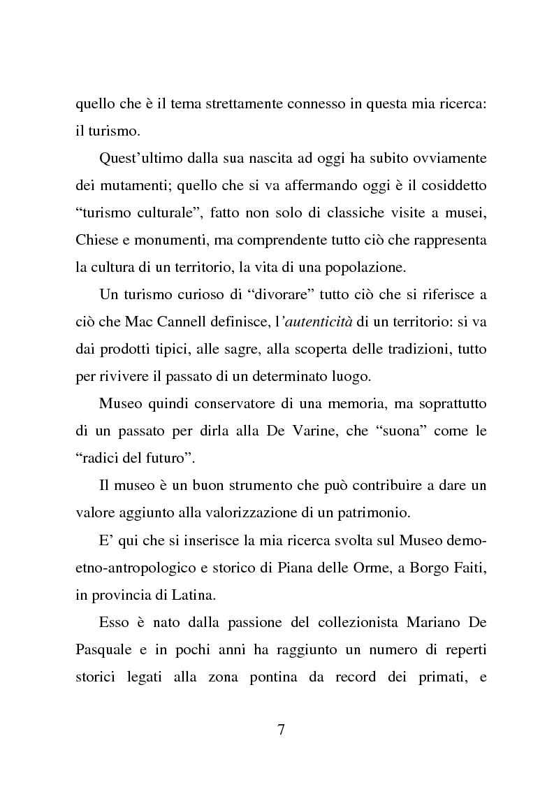 Anteprima della tesi: Piana delle Orme tra antropologia e storia: come si comunica il patrimonio, Pagina 2