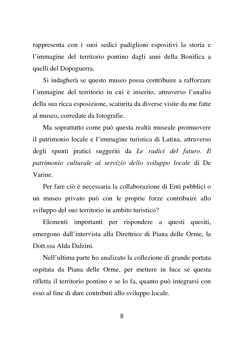 Anteprima della tesi: Piana delle Orme tra antropologia e storia: come si comunica il patrimonio, Pagina 3