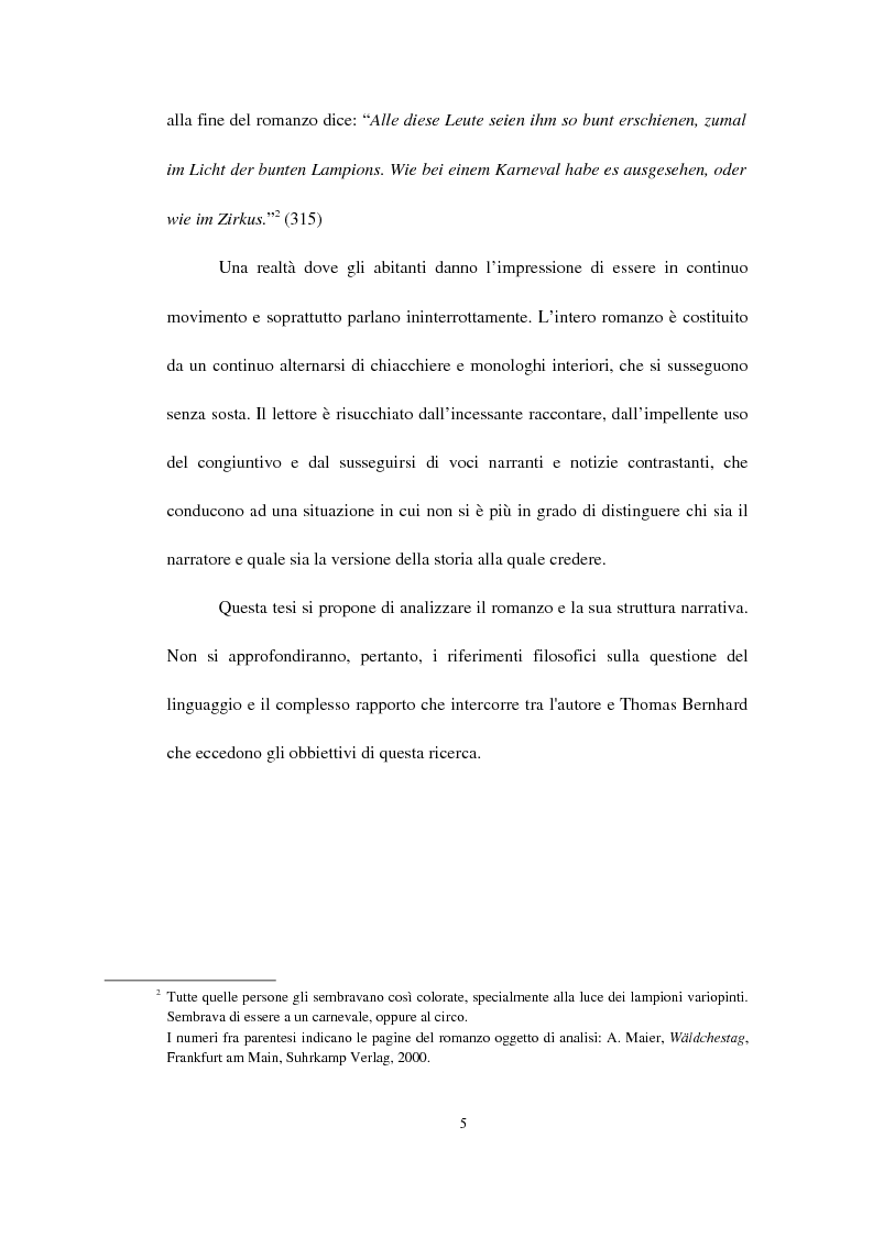 Anteprima della tesi: Il Wäldchestag di Andreas Maier, Pagina 3