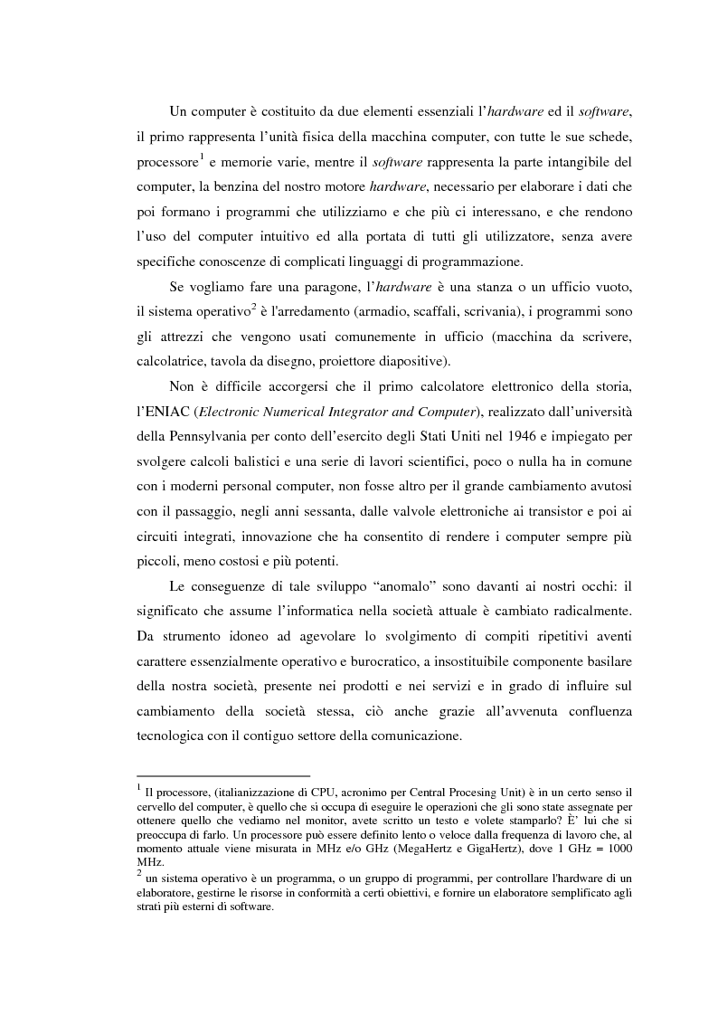 Anteprima della tesi: Il Nuovo mercato: Aspetti giuridici dell'e-commerce, Pagina 3