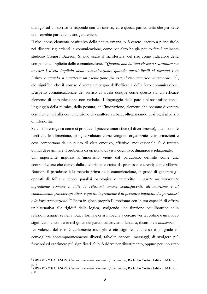 Anteprima della tesi: ''Risus abundant in ore... sapientium''. L'efficacia dell'umorismo dalla performance al contesto educativo., Pagina 2