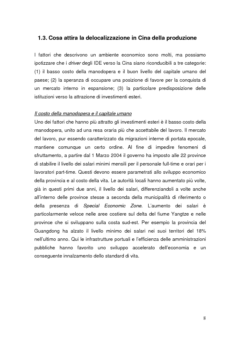 Anteprima della tesi: Pianificazione fiscale e strategie di crescita internazionale: imprese italiane nel Far East, Pagina 6