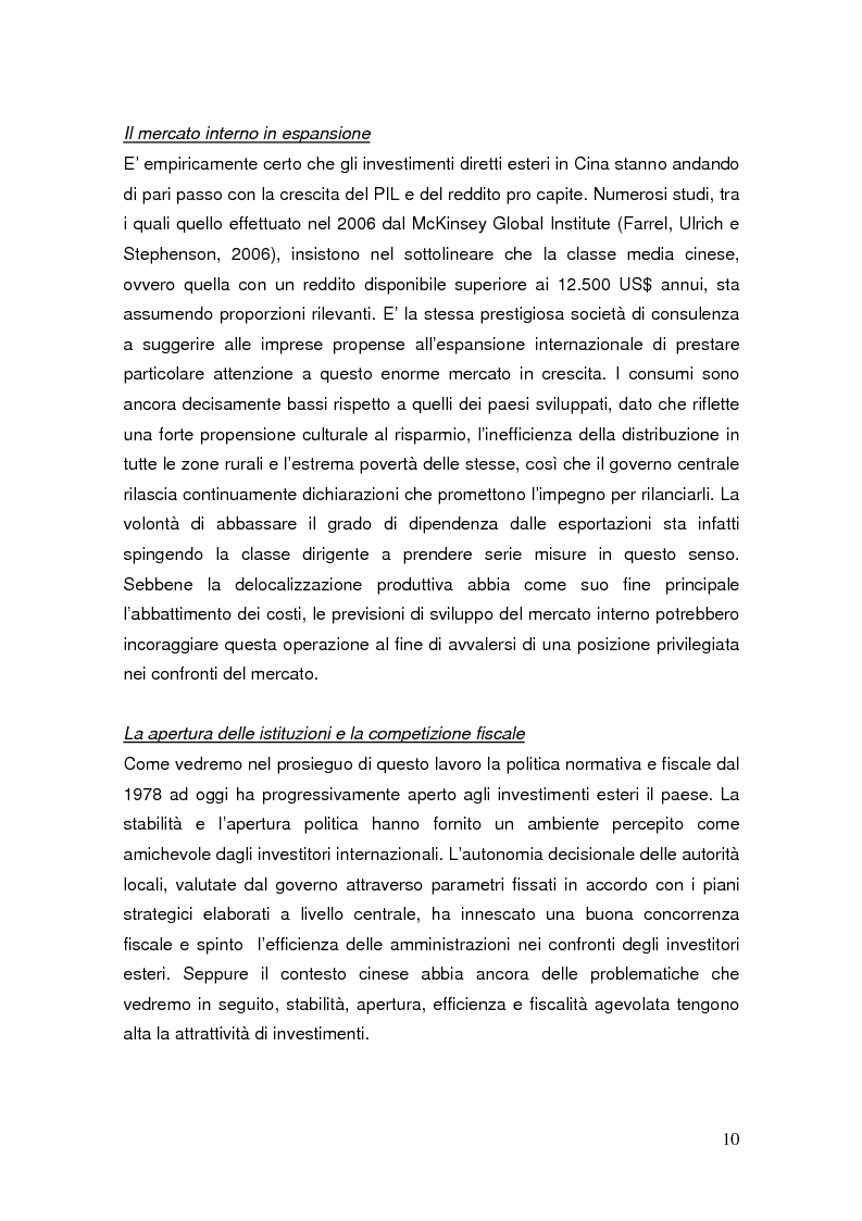 Anteprima della tesi: Pianificazione fiscale e strategie di crescita internazionale: imprese italiane nel Far East, Pagina 8