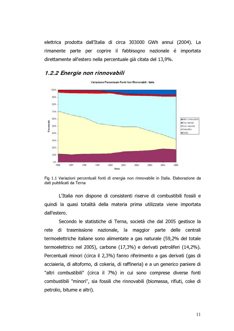 Anteprima della tesi: Valorizzazione energetica di biomassa in un impianto a celle a combustibile, Pagina 7