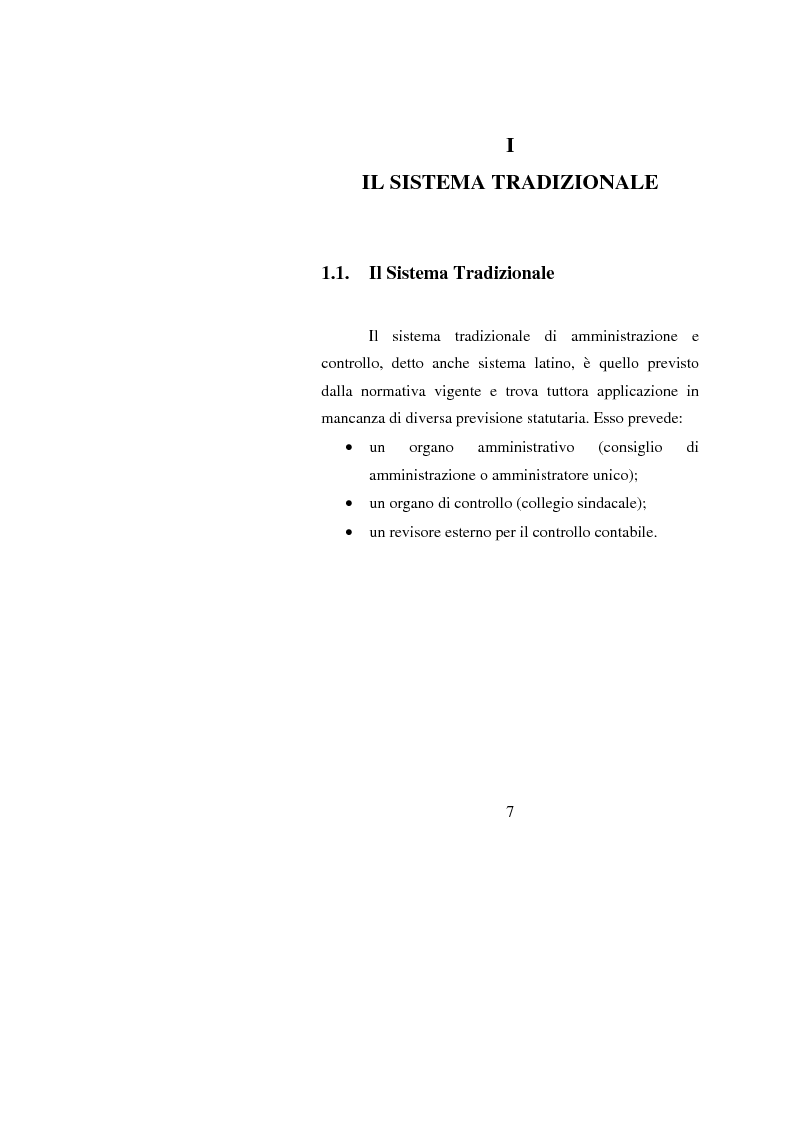 Anteprima della tesi: Potenzialità e criticità dei sistemi di corporate governance dopo la riforma societaria, Pagina 5