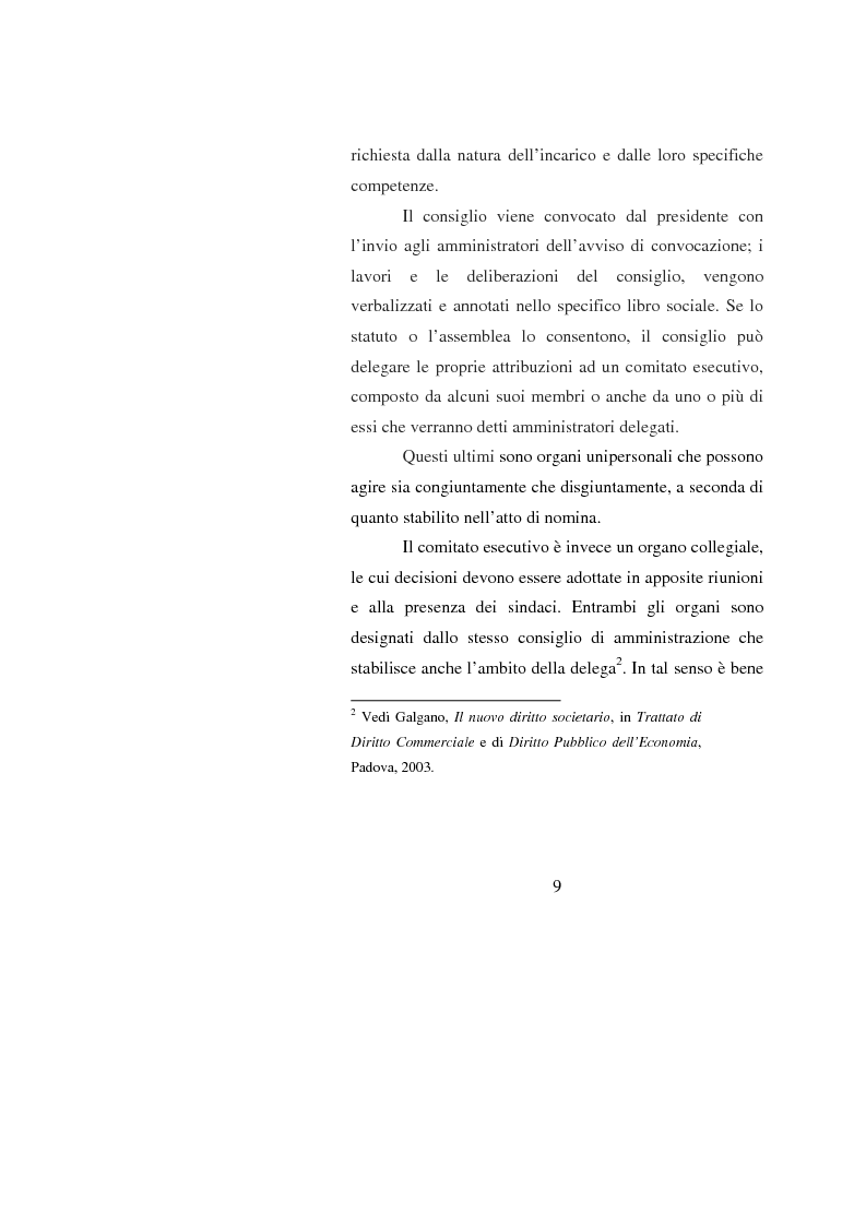 Anteprima della tesi: Potenzialità e criticità dei sistemi di corporate governance dopo la riforma societaria, Pagina 7