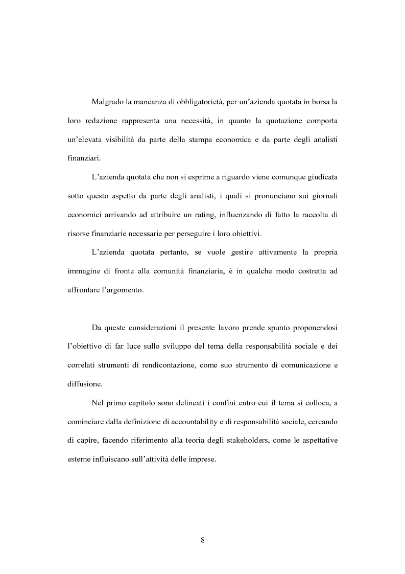Anteprima della tesi: La comunicazione volontaria nelle società quotate. Aspetti teorici ed evidenze empiriche, Pagina 3