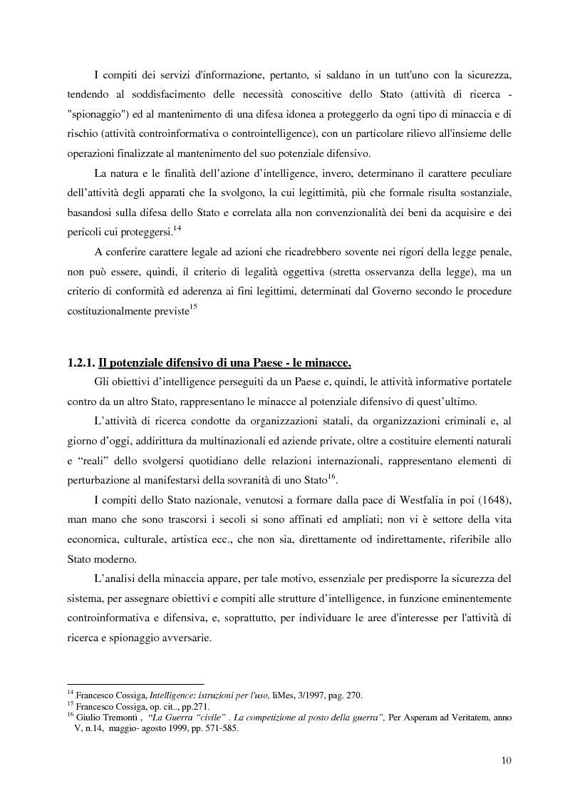 Anteprima della tesi: Intelligence in un mondo multipolare, Pagina 13