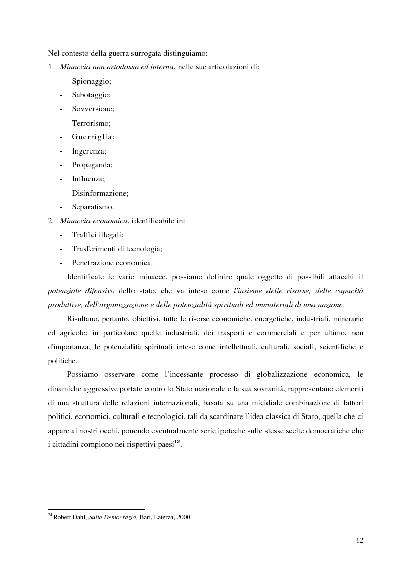 Anteprima della tesi: Intelligence in un mondo multipolare, Pagina 15