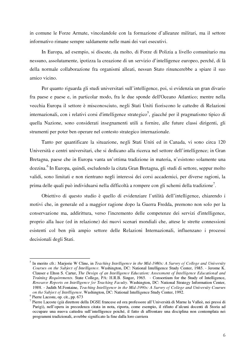 Anteprima della tesi: Intelligence in un mondo multipolare, Pagina 3