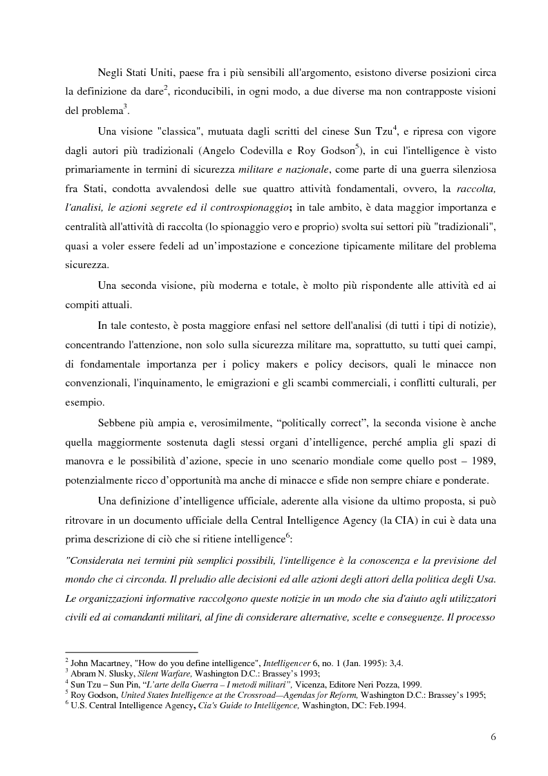 Anteprima della tesi: Intelligence in un mondo multipolare, Pagina 9