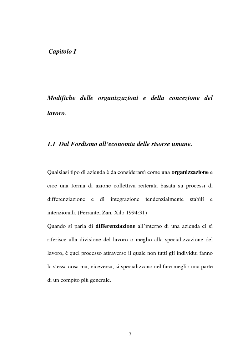 Anteprima della tesi: Una nuova frontiera delle organizzazioni: il capitale intellettuale, Pagina 7