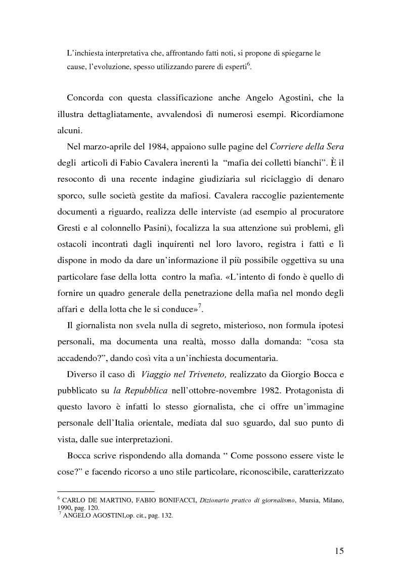 Anteprima della tesi: Il giornalismo investigativo italiano: il caso Alpi-Hrovatin, Pagina 9