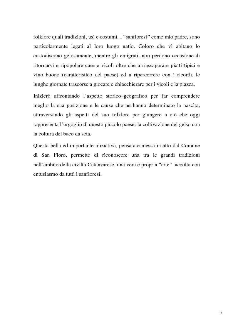 Anteprima della tesi: San Floro, storia di un antico borgo calabrese, Pagina 2