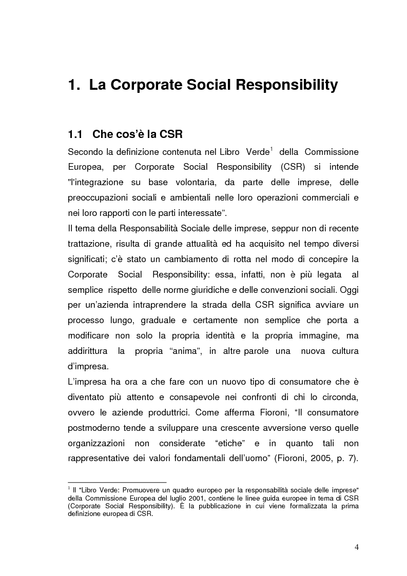 Anteprima della tesi: Product red: grandi brand insieme per un progetto sociale, Pagina 3