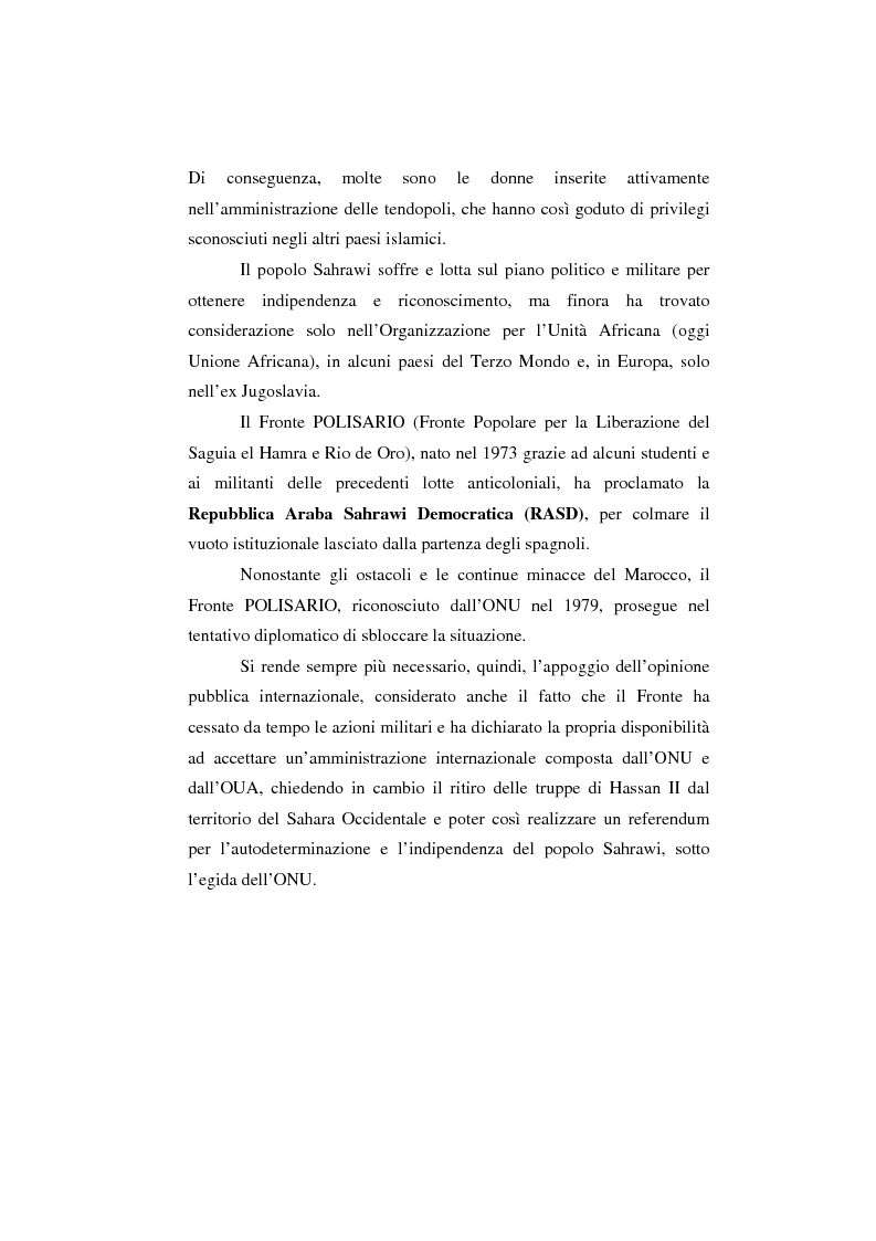 Anteprima della tesi: Il Sahara Occidentale: case study, Pagina 2