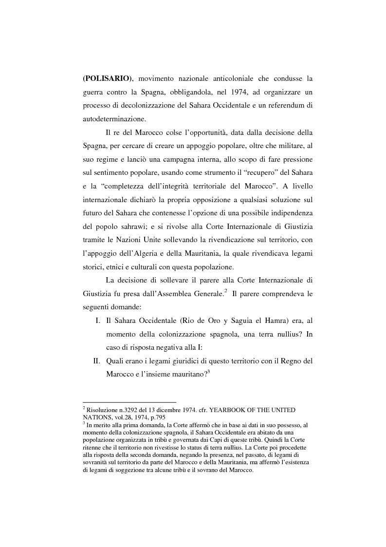 Anteprima della tesi: Il Sahara Occidentale: case study, Pagina 6