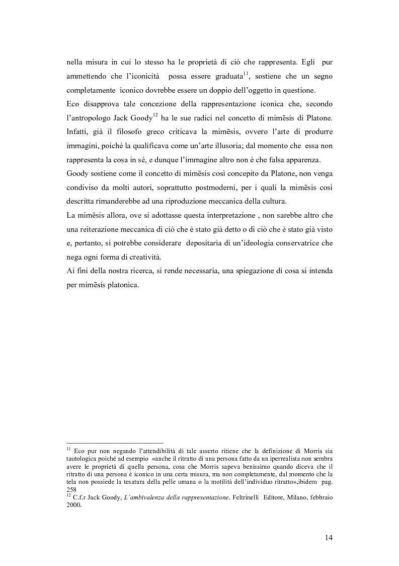 Estratto dalla tesi: Il divieto di rappresentazione nell'ebraismo