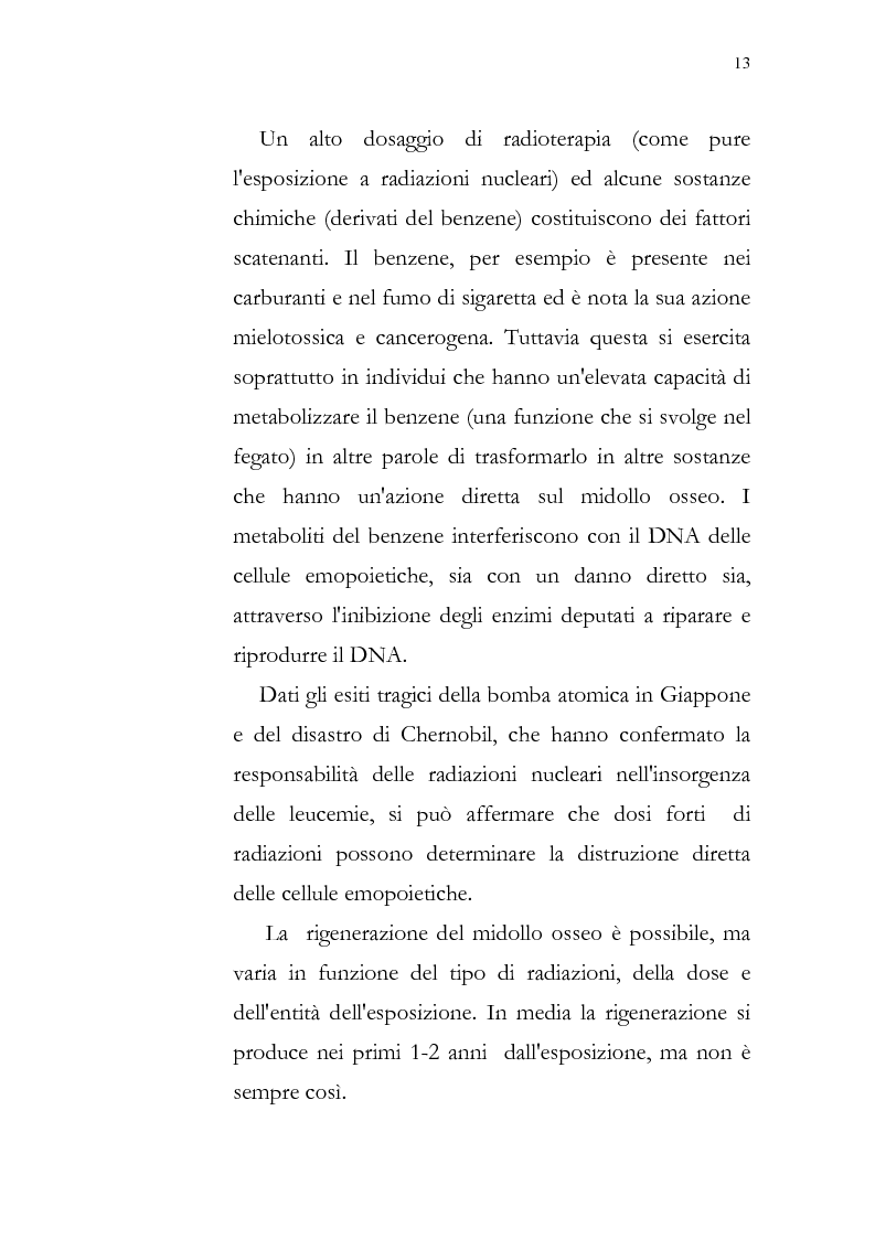 Anteprima della tesi: Aspetti psicologici della leucemia infantile, Pagina 13