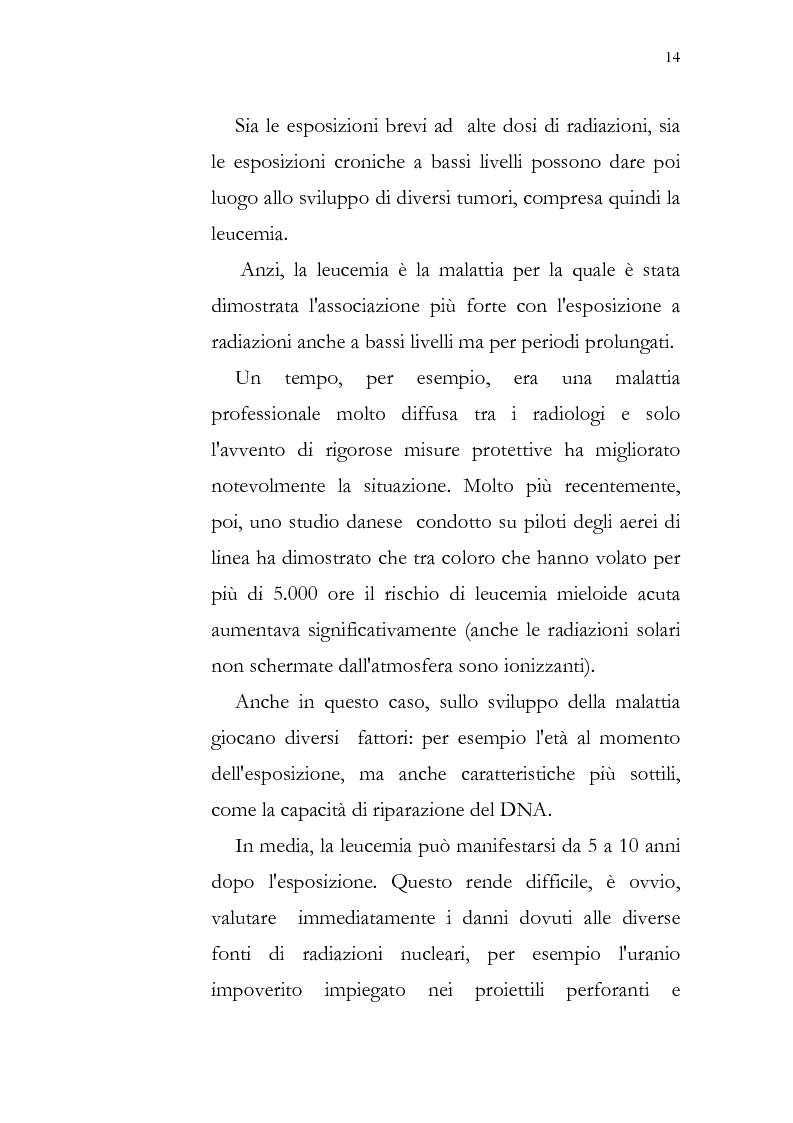 Anteprima della tesi: Aspetti psicologici della leucemia infantile, Pagina 14